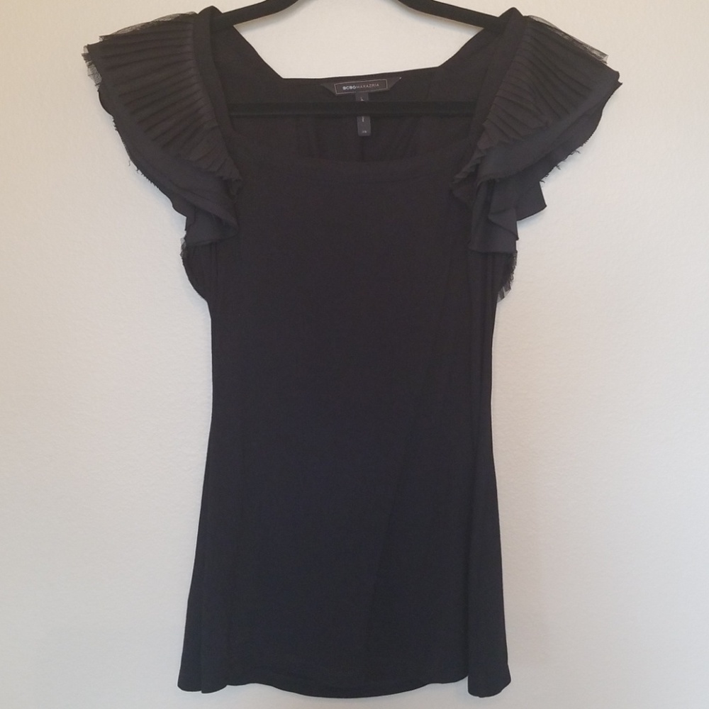 Bcbgmaxazria XS black top